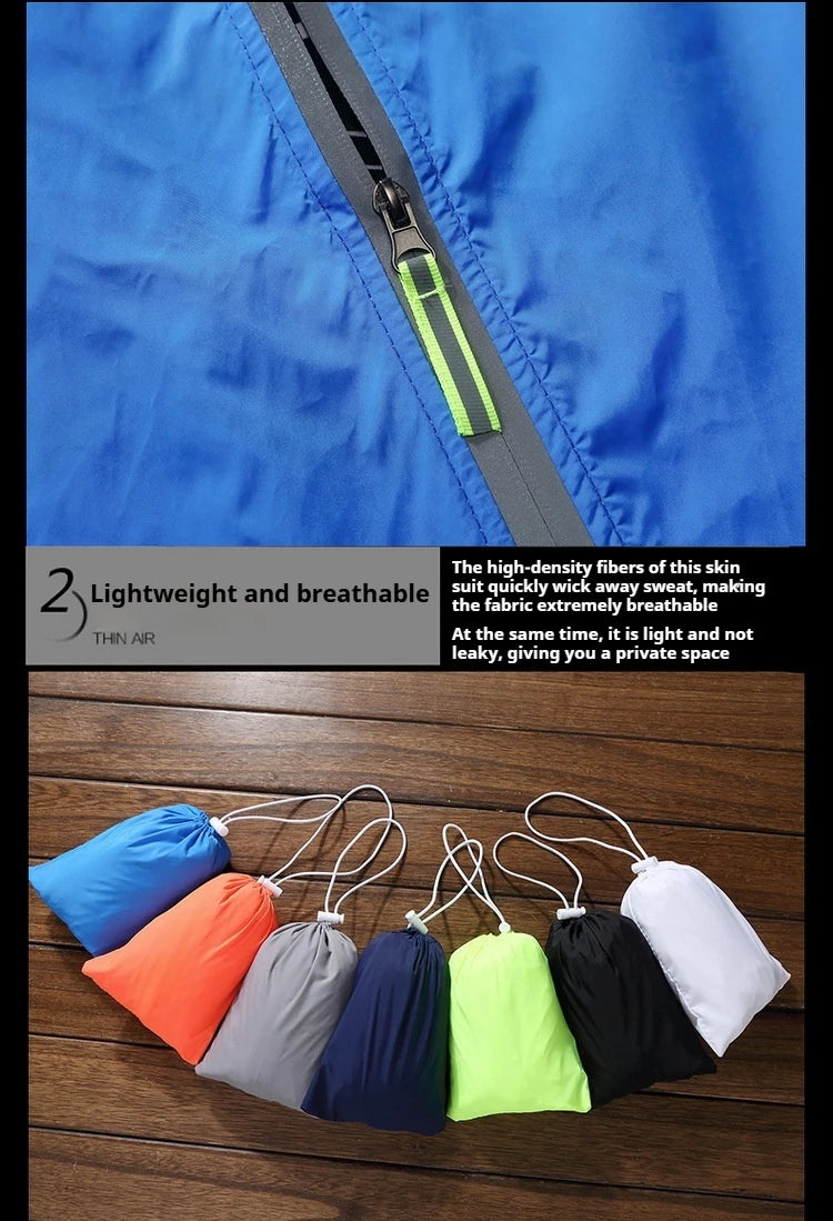 Men's Running Apparel: Long Sleeved ,Breathable, Quick-Drying Reflective Windbreaker / Rungear
