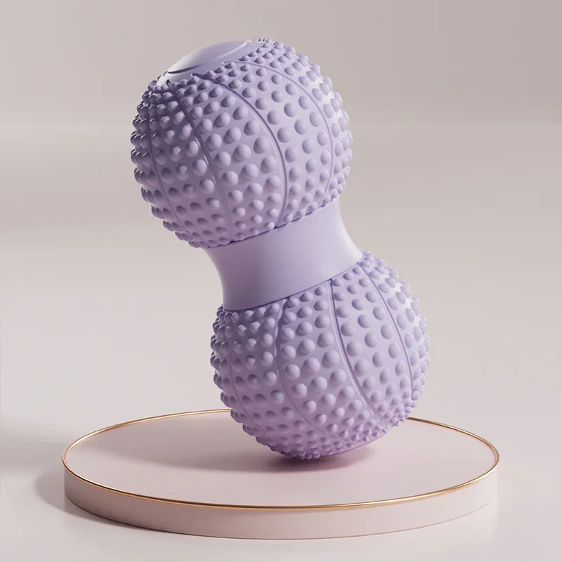 Peanut Fascia Massage Ball – Deep Tissue Muscle Relief for Neck, Back, Feet, Arms & Legs | Yoga & All Sports