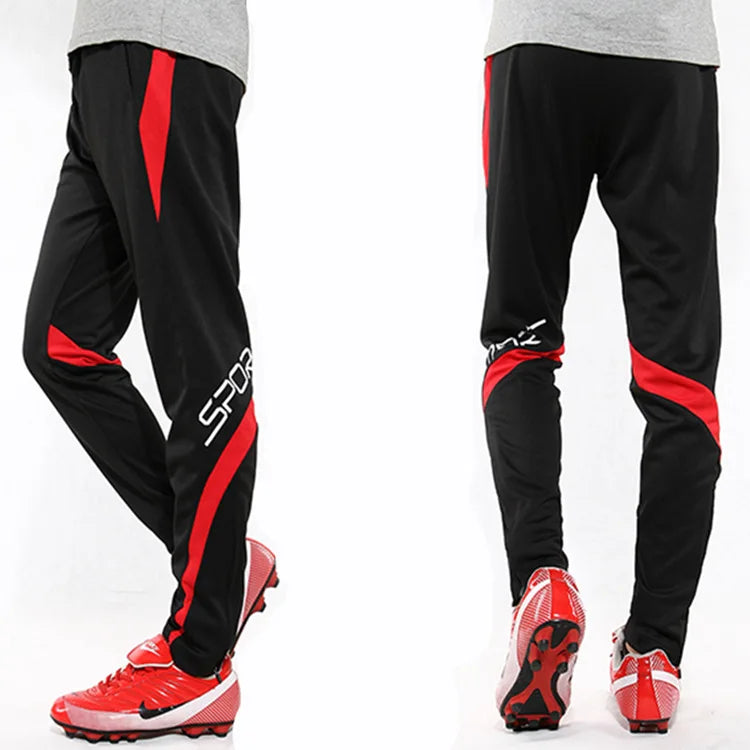 Men's Training Joggers with Zipper Pockets – Slim Fit, Elastic Waist | Running & Gym