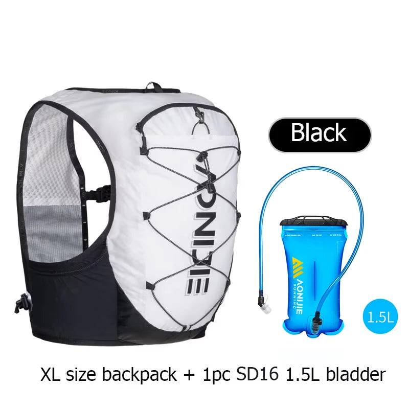AONIJIE C9108S Lightweight Hydration Backpack – Running, Hiking & Marathon Water Bladder Pack