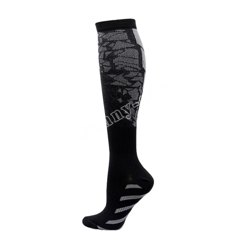 Running Compression Socks: 1 PC Medical 20-30mmhg Compression Socks for Flight, Travel, Pregnancy, Edema Diabetes, Varicose Veins / Rungear