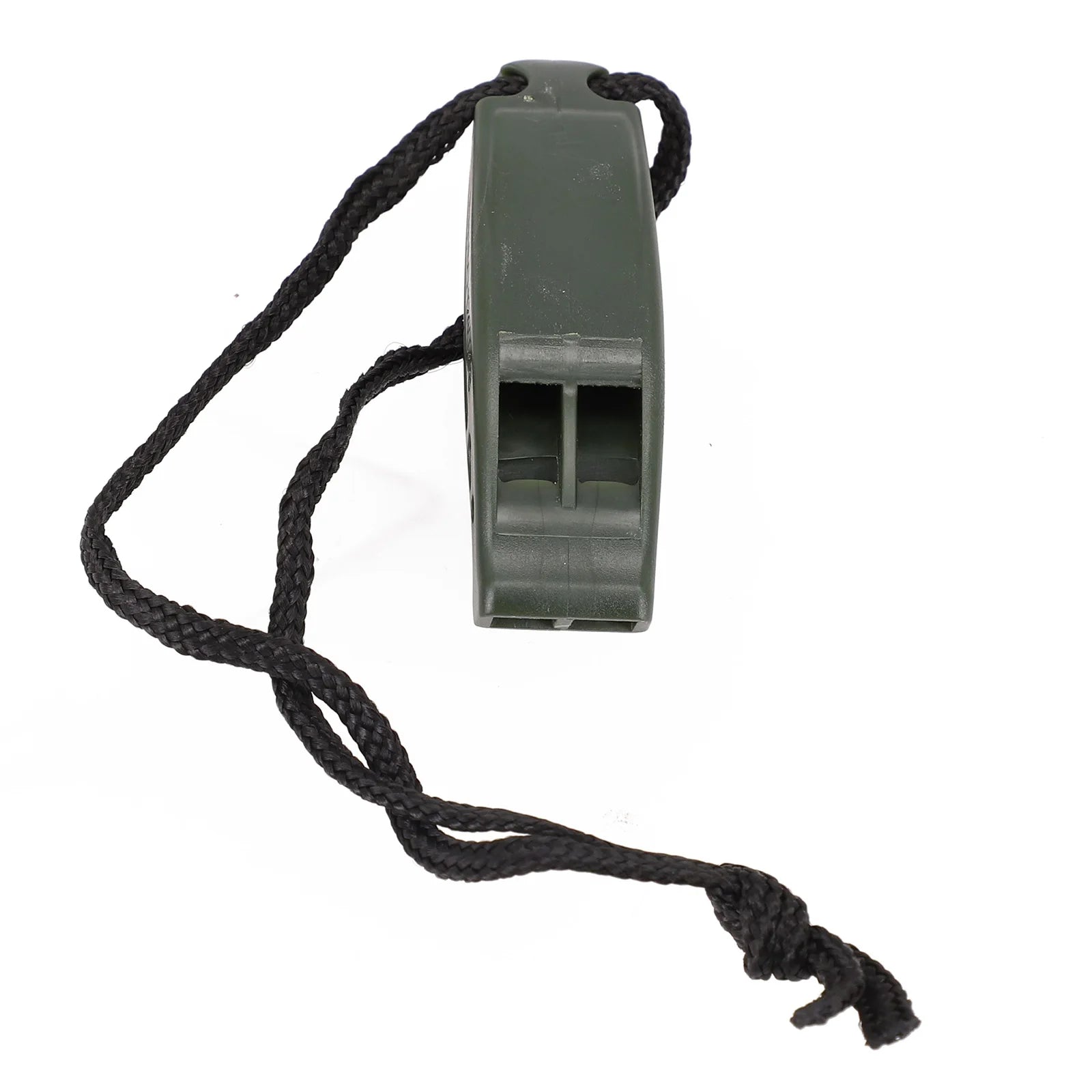 Dual-Frequency Safety Whistle – Pealess, Loud, Waterproof-Ready | Scuba Diving, Kayaking & Emergency Safety | Orange & Black