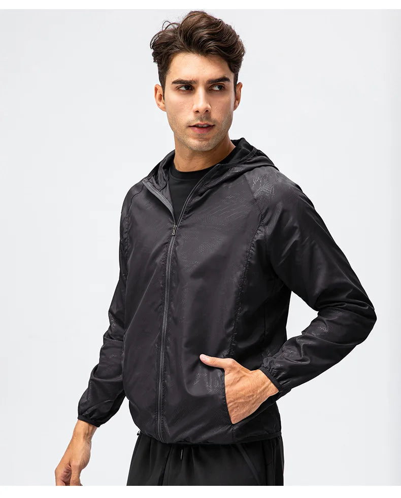 Lightweight Jacket Apparel: Unisex, Wind Protection, Rain Protection Windbreaker Jacket / Rungear 