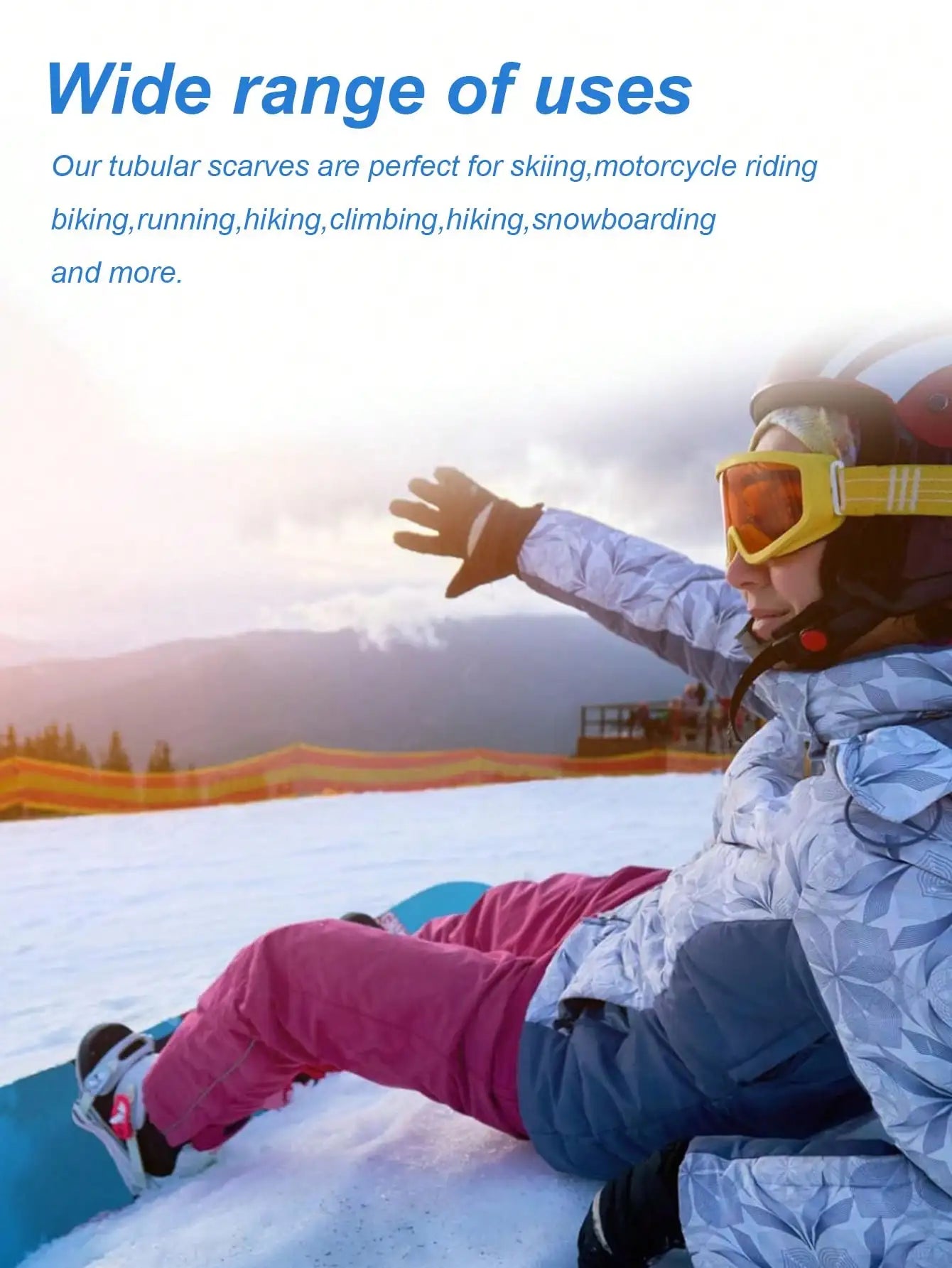 Fleece-Lined Knit Neck Gaiter | Unisex Winter Neck Warmer for Running, Hiking & Cycling