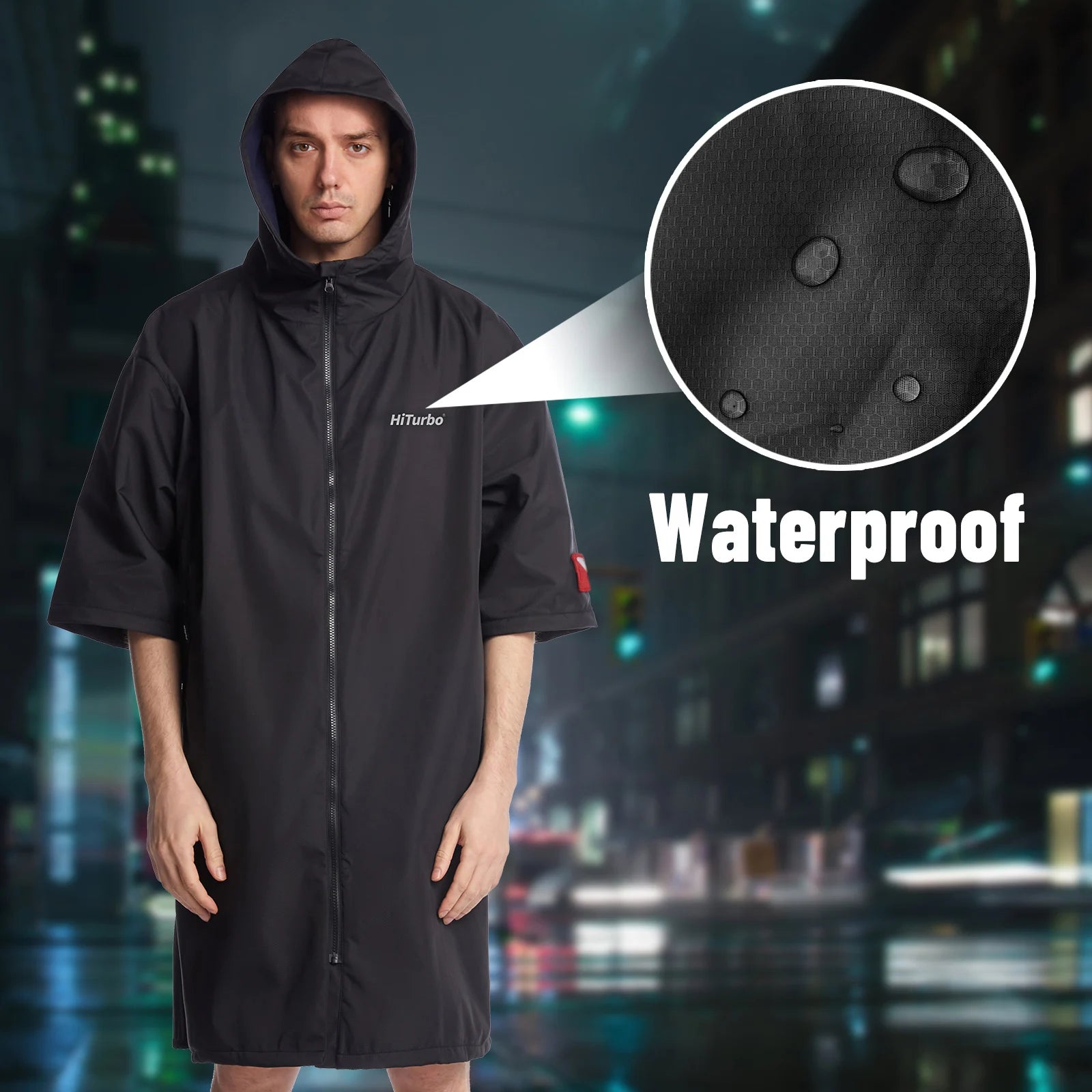 Running Towel Gear: Short Sleeved, Hooded, Windproof, Waterproof, Quick Dry Towel / Rungear