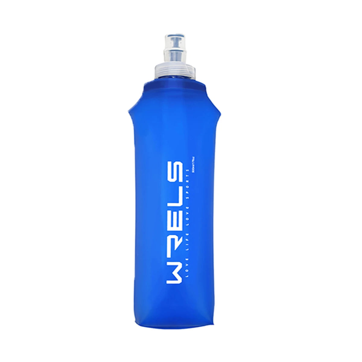 WRELS BPA Free Soft Water Bottle Folding Bag Flask Outdoor Running Hydration Pack