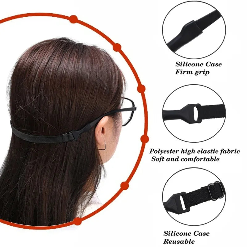 Unisex Anti-slip Buckle Rope Sports Eyeglasses Lanyard Accessories