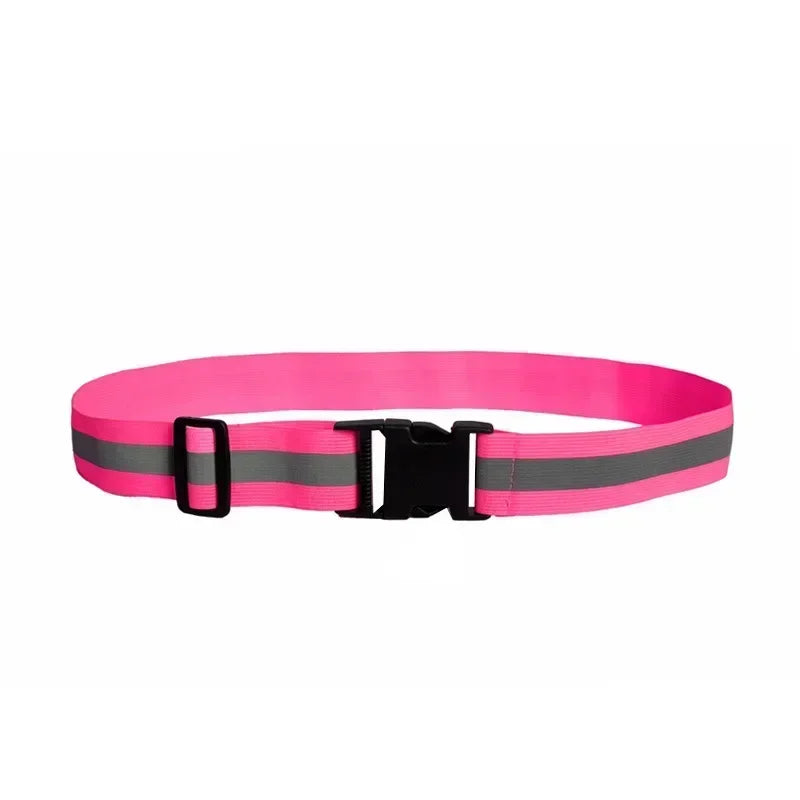 Reflective Safety Belt | Adjustable Hi-Vis Waist Band for Running, Cycling & Hiking