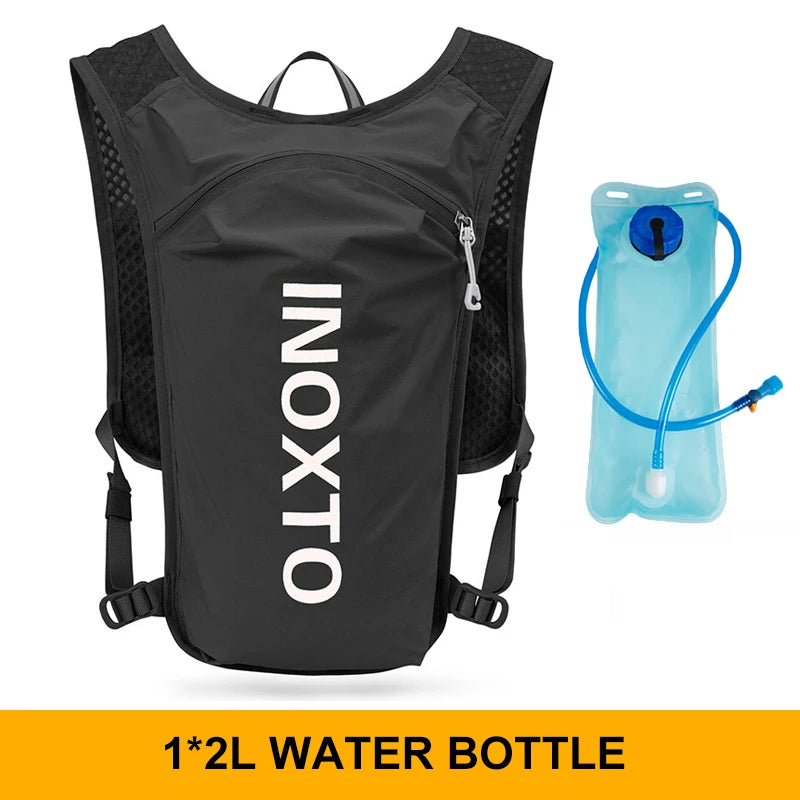 INOXTO 5L Breathable Hydration Vest – Lightweight Running & Cycling Backpack for Marathon & Hiking