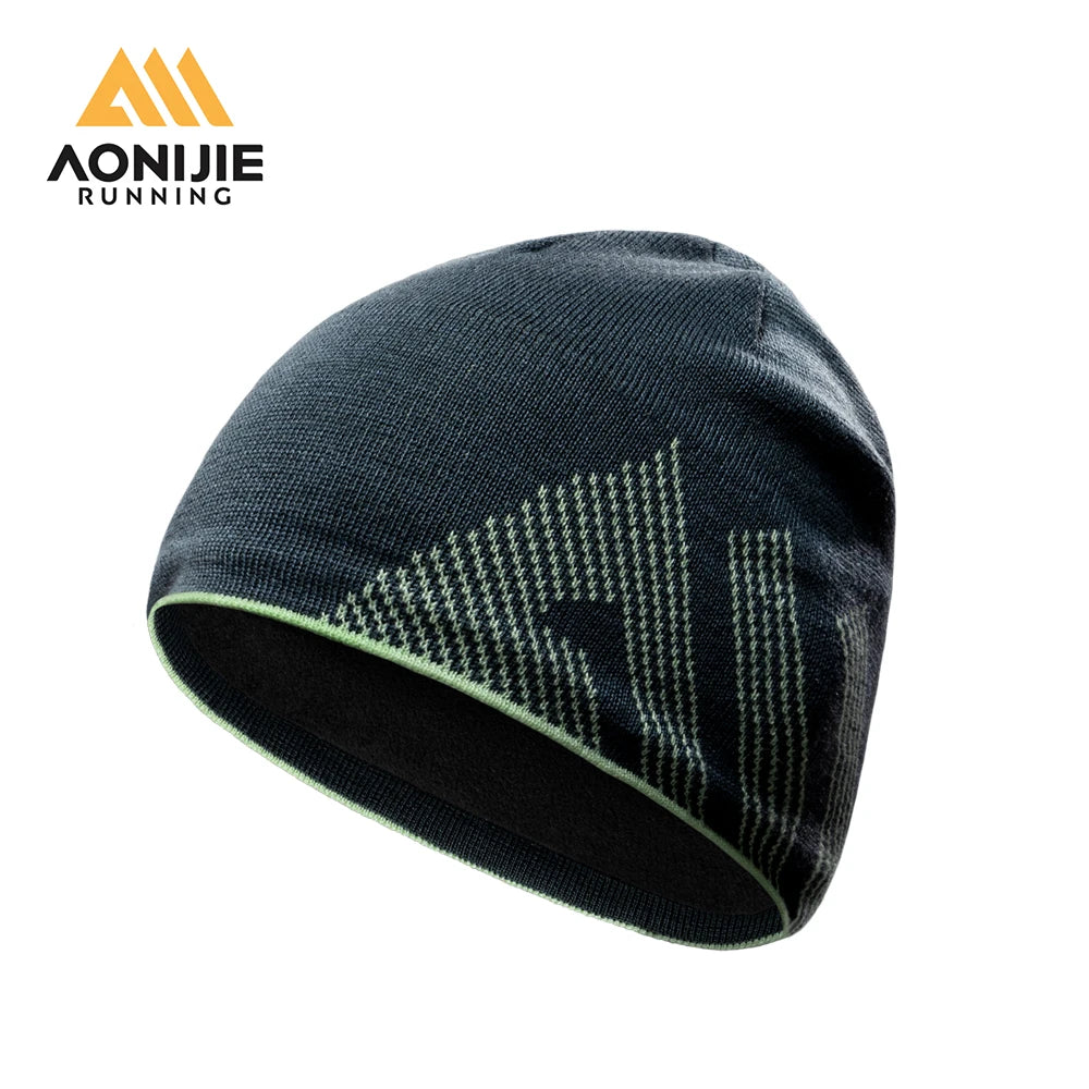 AONIJIE Unisex Winter Wool Beanie – Soft, Warm Knitted Hat for Running, Cycling & Outdoor Sports