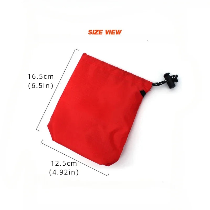 1PC Waterproof Nylon Portable Travel Storage Bag - Multi-Functional Organizer Pouch for Camping, Hiking Gear