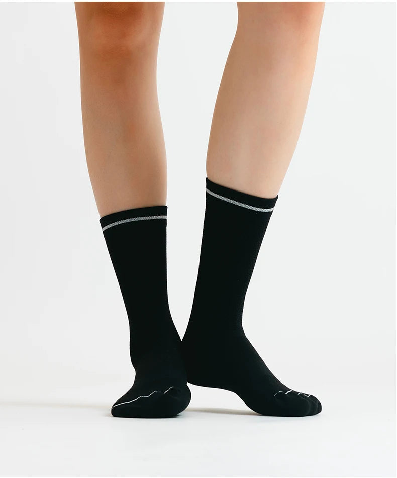 INBIKE Women's Toe-Separated Compression Running Socks | Moisture-Wicking Sport Socks for Running & Hiking