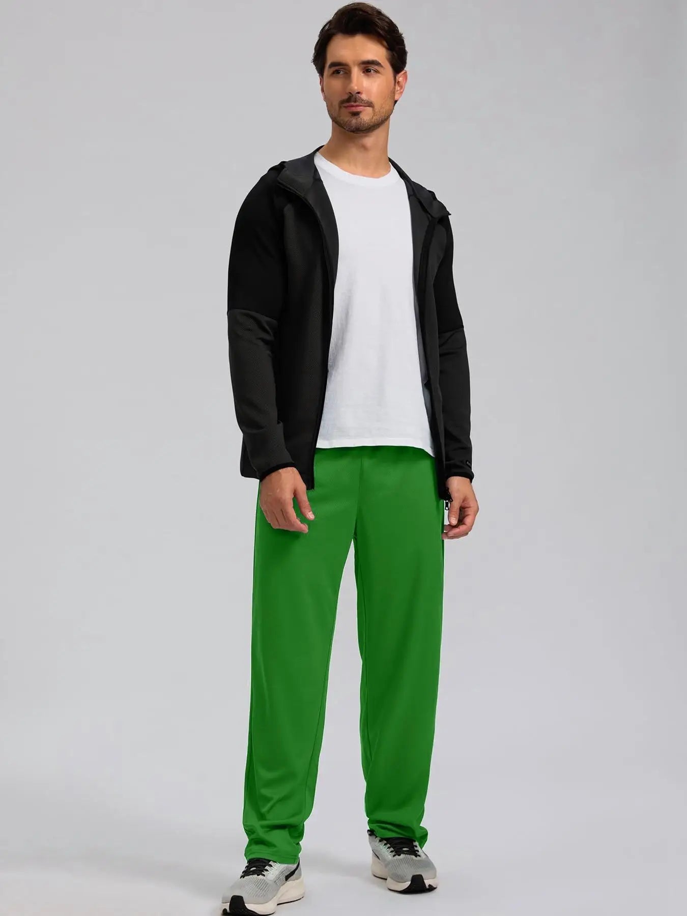 Men's Quick Dry Apparel: Breathable, Lightweight Activewear Pants with Elastic Waist And Zipper Pockets / Rungear