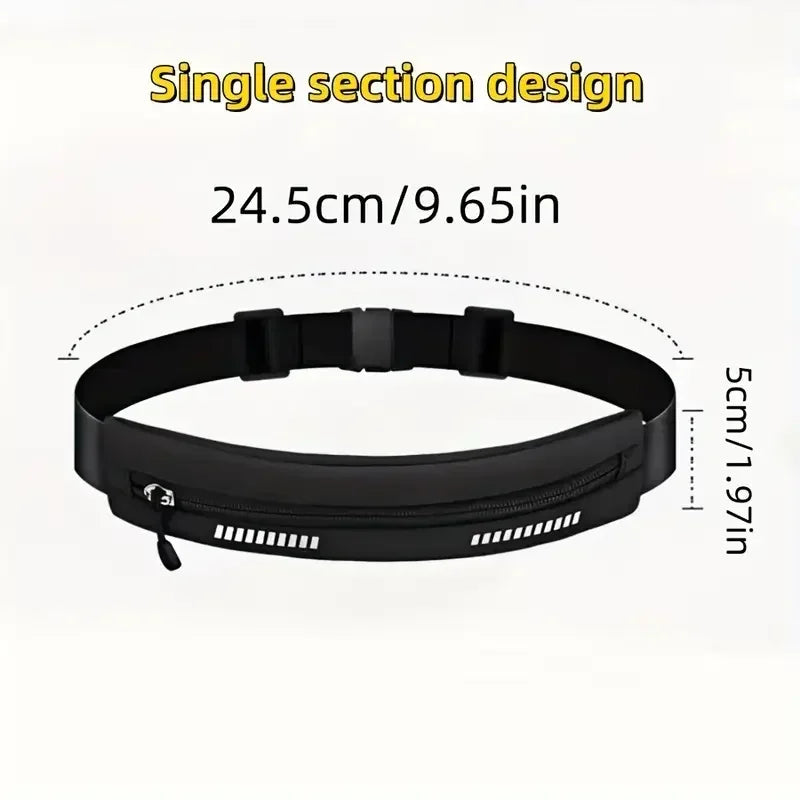 Sports Fitness Waterproof Running Waist Belt For Accessories