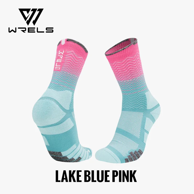 Moisture-Wicking Sock Gear: WRELS Athletic Cushion, Sweat Absorbing, Moisture Wicking Sports Socks Thickened Towel Bottom / Rungear