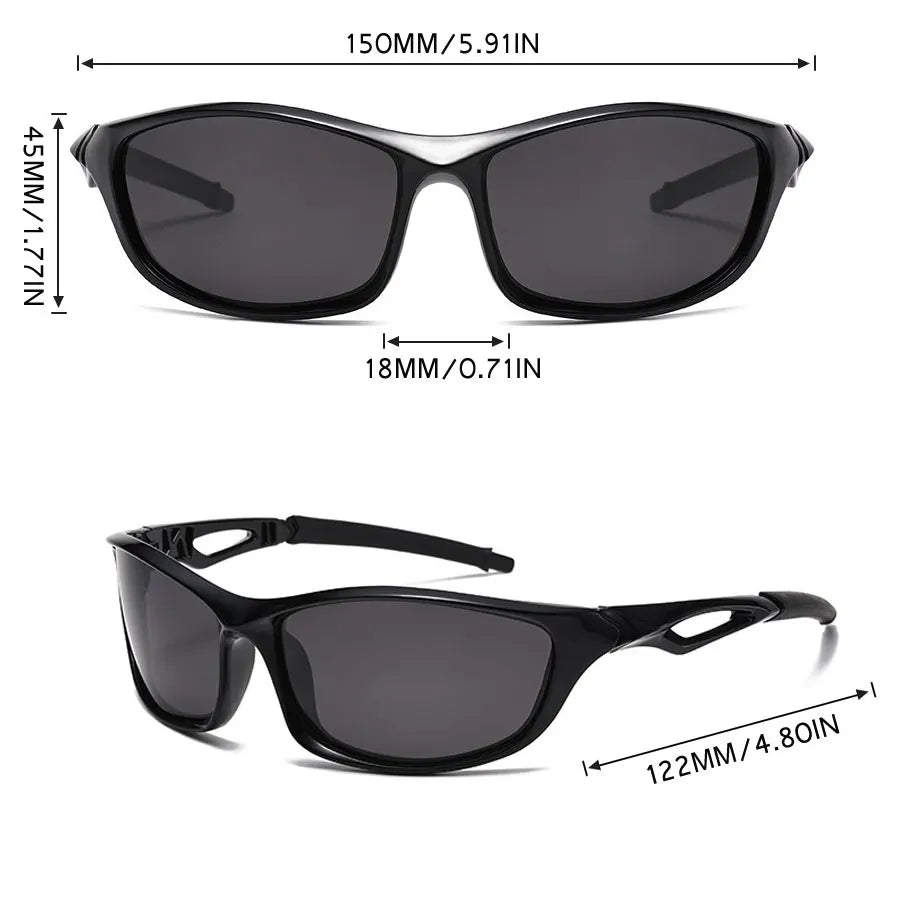 Sunglasses Running Gear: Unisex, Photochromic, Sports Polarized Sunglasses for Day and Night Vision, Cycling Running, Outdoor Sports / Rungear