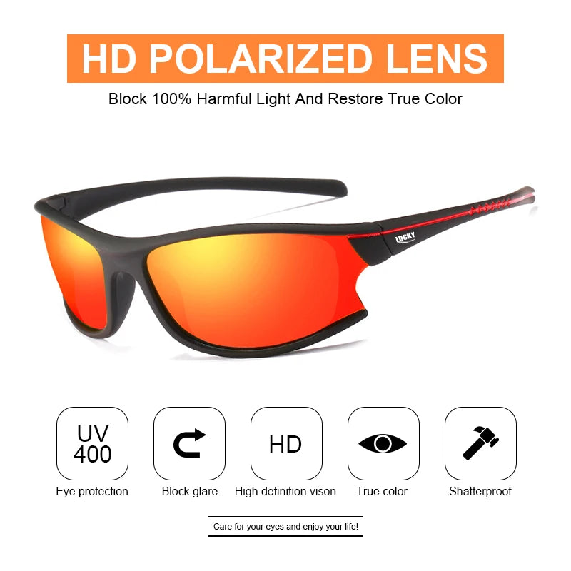 Sunglass Gear Accessories: Unisex Protective Adults UV400 Sports Sunglasses With Box / Rungear
