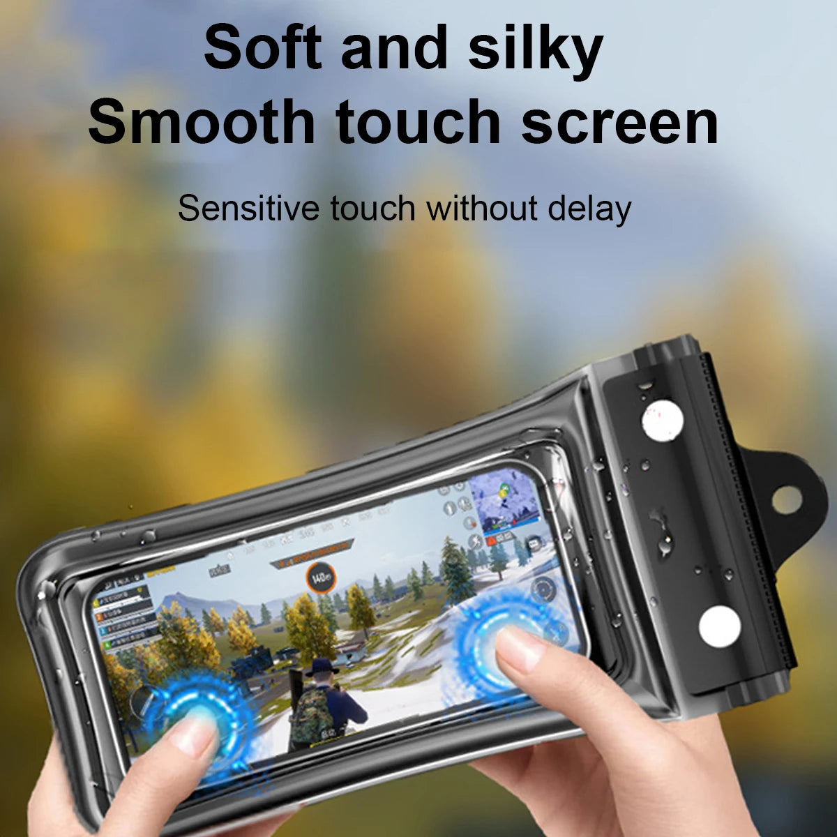 Waterproof Phone Case Dry Bag | IPX8 Floating Pouch with Lanyard for Swimming & Outdoors