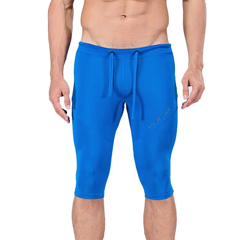 Men's Long Boxer Shorts – Quick-Dry Breathable Elastic Sports Underwear for Running, Yoga & Training | RUNGEAR