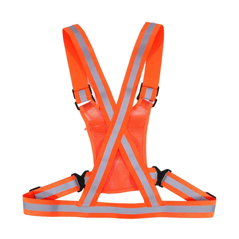 Hi-Vis Reflective Running Vest | Lightweight Breathable Nylon Safety Vest for Running & Cycling | RUNGEAR