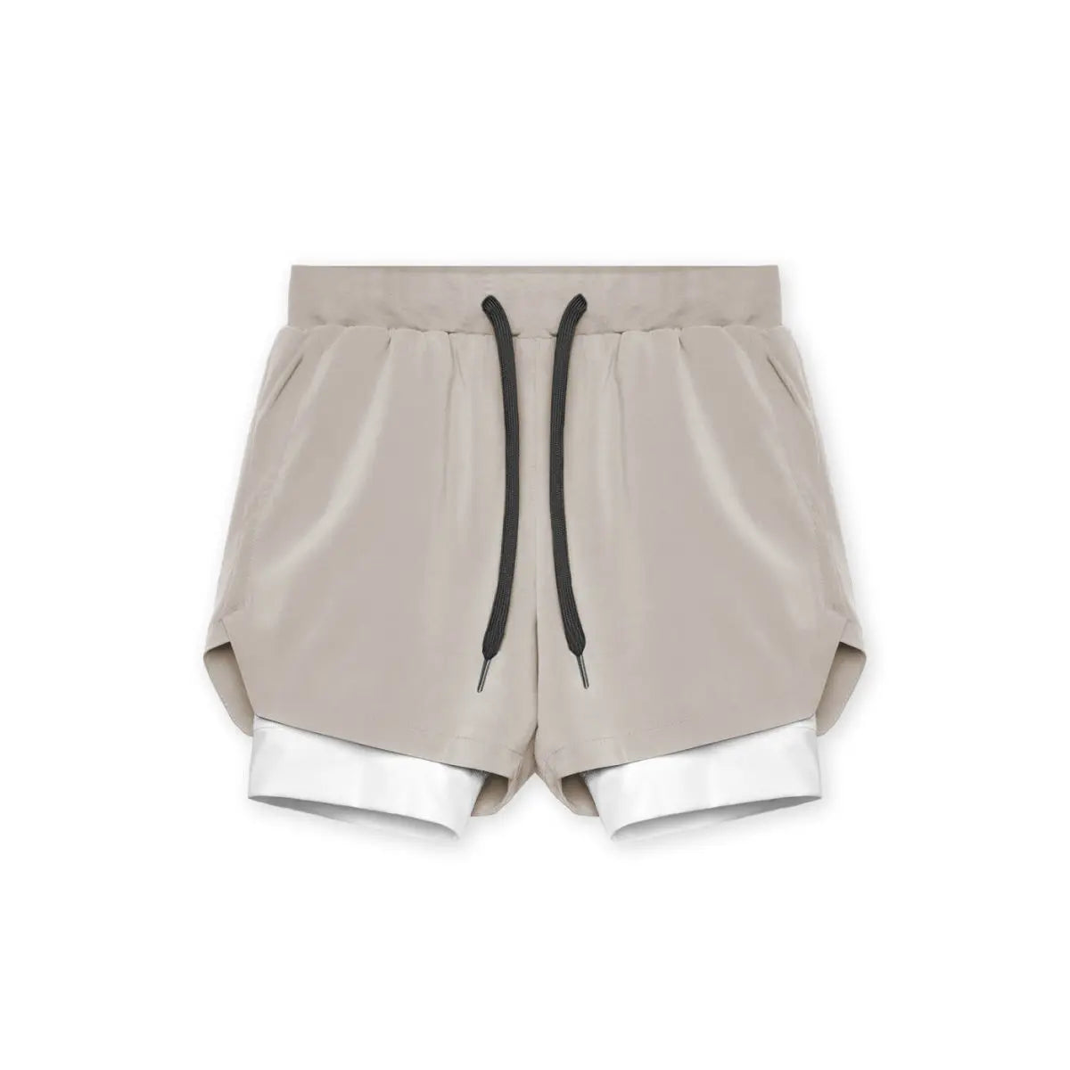 Men's Double Layer Shorts: 2 in 1 Breathable, Double Layer, Quick Dry, Running Workout Sports Shorts / Rungear