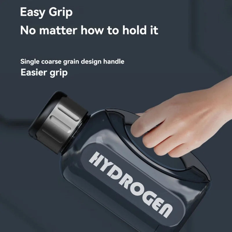 Running Hydration Accessories: 1500ml Hydrogen Water Bottle Generator Portable Water Ionizer Machine with PEM Technology Rechargeable, Rich Glass Cup / Rungear