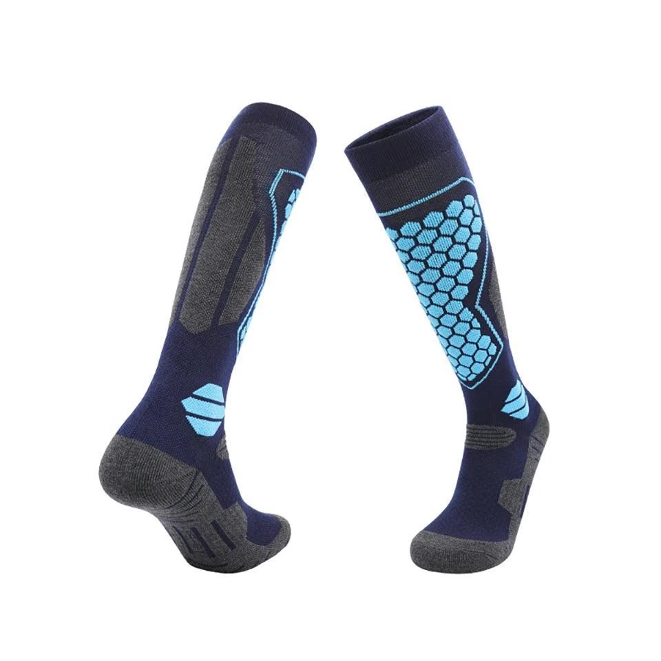 GTUBIKE Thermal Knee-High Sports Socks | Cycling, Skiing & Snowboarding