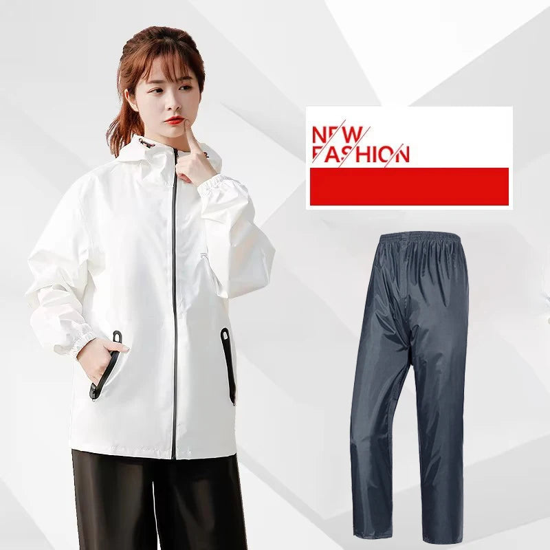 Running Jackets Apparel: (M-3XL) Unisex, Waterproof Jacket And Pants Set / Rungear