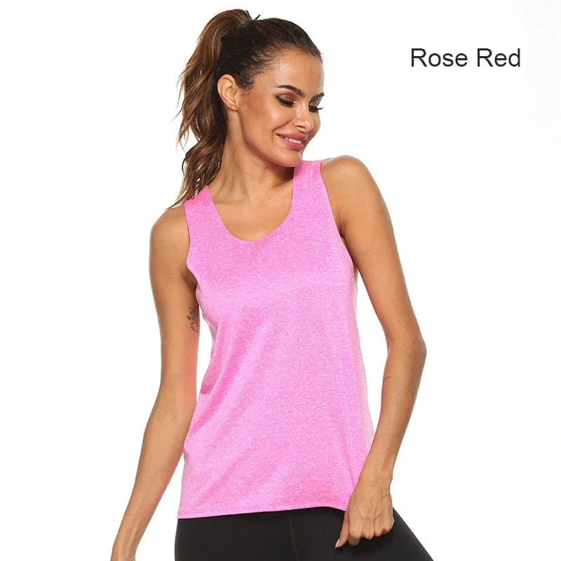 Women's Running Apparel: STOUREG Sleeveless, Quick-Dry Racerback Workout Tank Top / Rungear