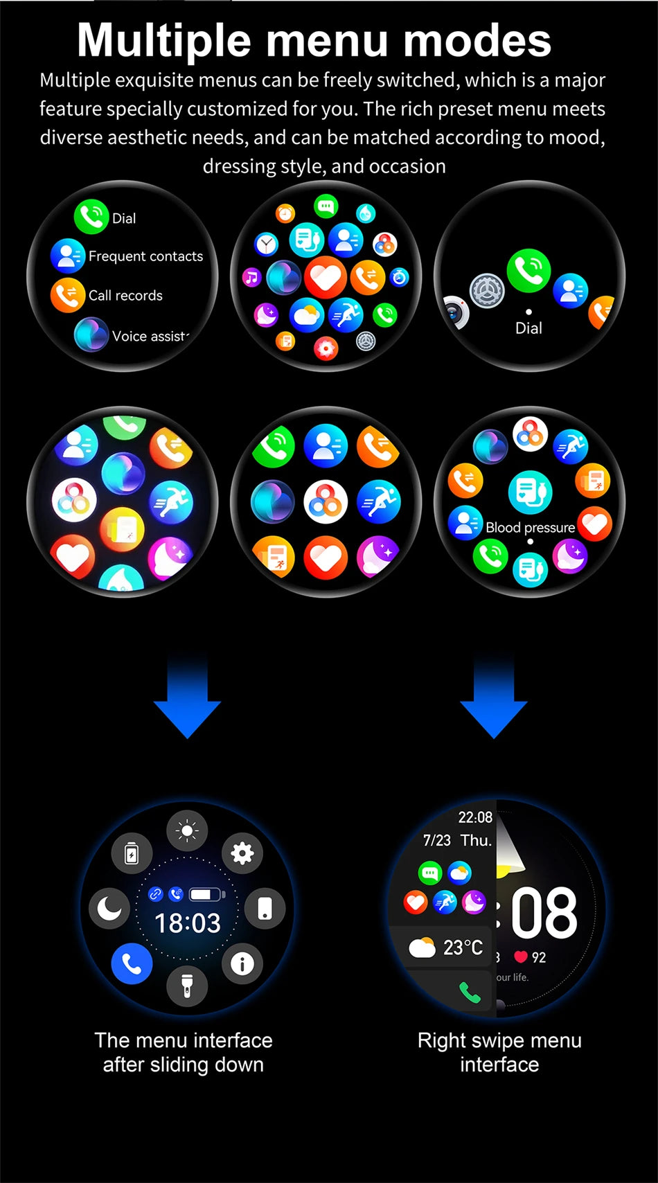 Tech Accessories Gear: 2026 New Smart Watch For Men HD AMOLED Screen, GPS, Motion Heart Rate, Bluetooth, Calls / Rungear
