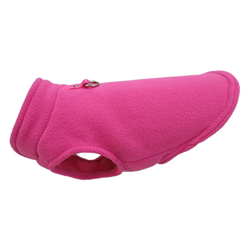 Soft Warm Fleece Dog Jacket & Vest | Lightweight Winter Coat for Small & Medium Dogs | RUNGEAR