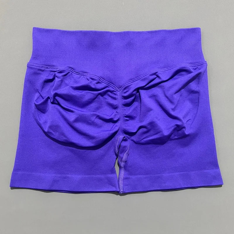 HISTELLO Impact Shorts 4.5" Women Fitness Running Hiking Walking Low Waist Short