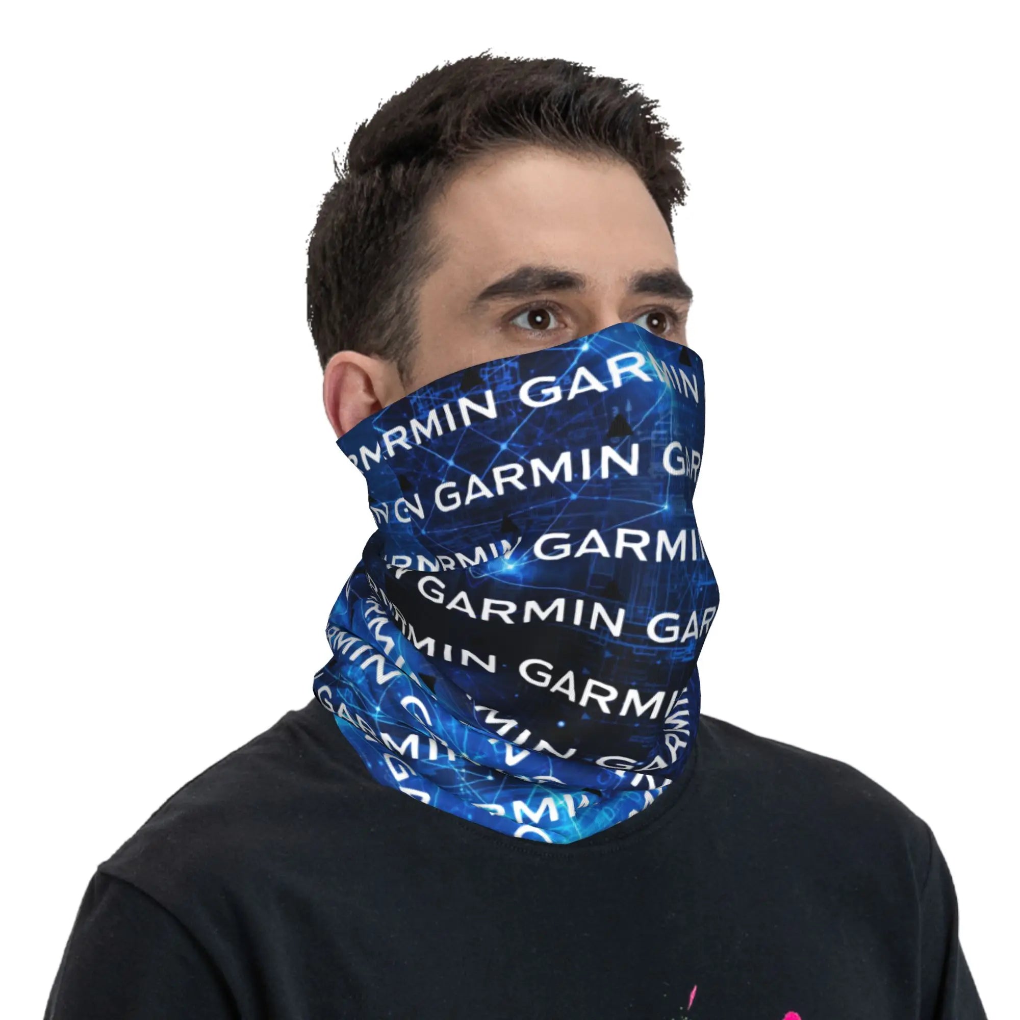 Winter Accessories Gear: Unisex, Windproof, Custom G-GARMIN-S Neck Gaiter Technology Oriented Design / Rungear