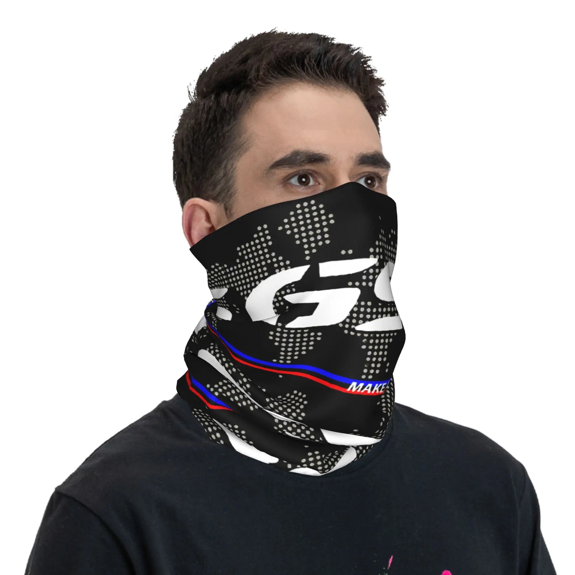 Winter Hat Accessories: Unisex, Warm, Custom GS Bandana Neck Gaiter for Ski Hunting / Rungear