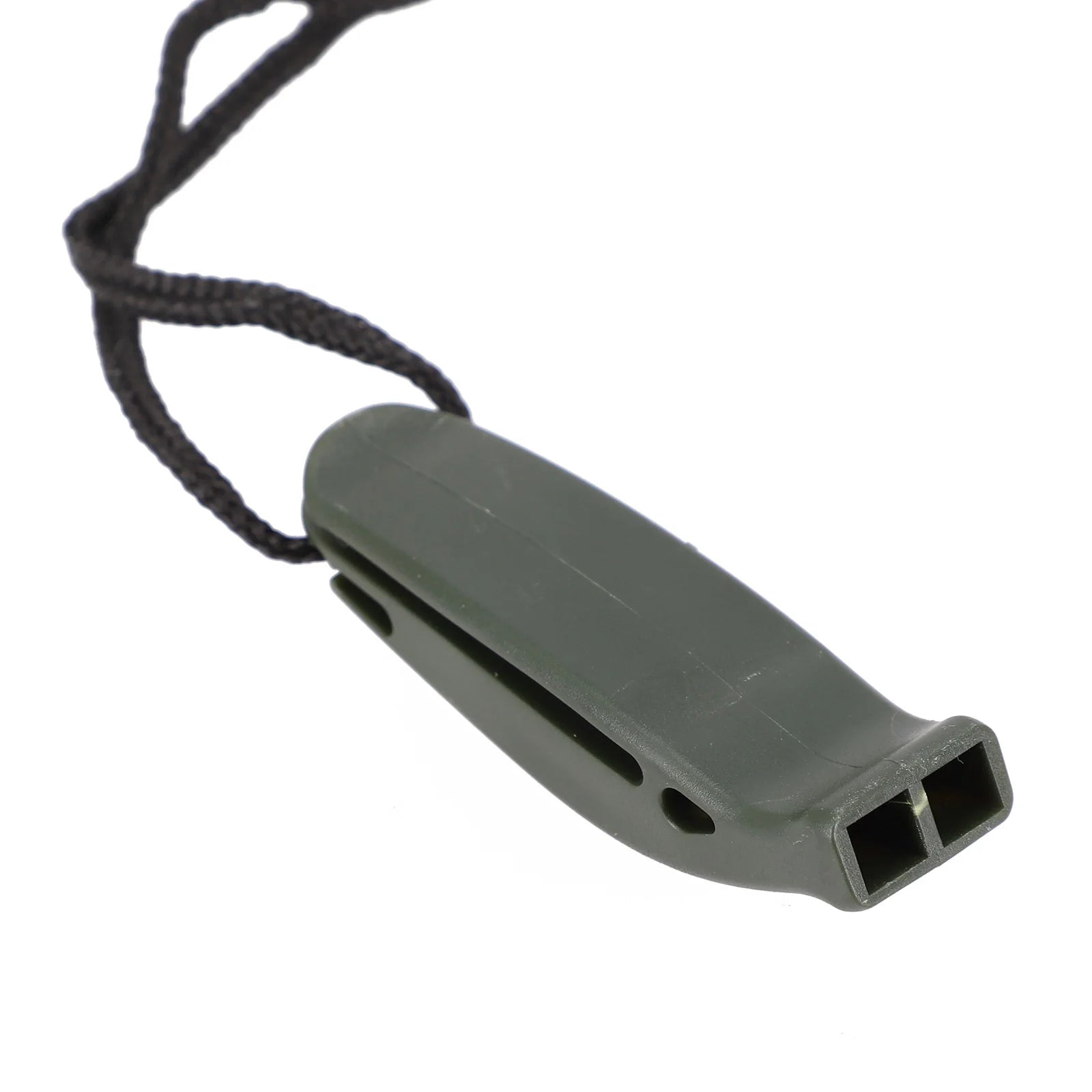 Dual-Frequency Safety Whistle – Pealess, Loud, Waterproof-Ready | Scuba Diving, Kayaking & Emergency Safety | Orange & Black