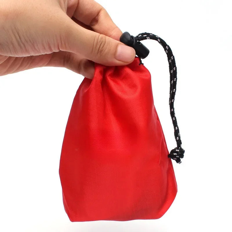 1PC Waterproof Nylon Portable Travel Storage Bag - Multi-Functional Organizer Pouch for Camping, Hiking Gear