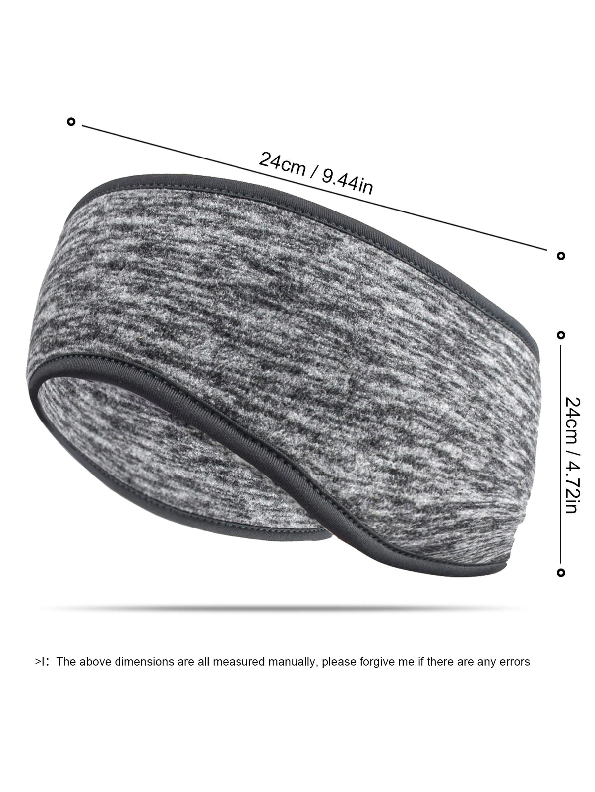WRELS Windproof Fleece Ear Warmer Headband | Running, Cycling & Yoga | 5 Colours