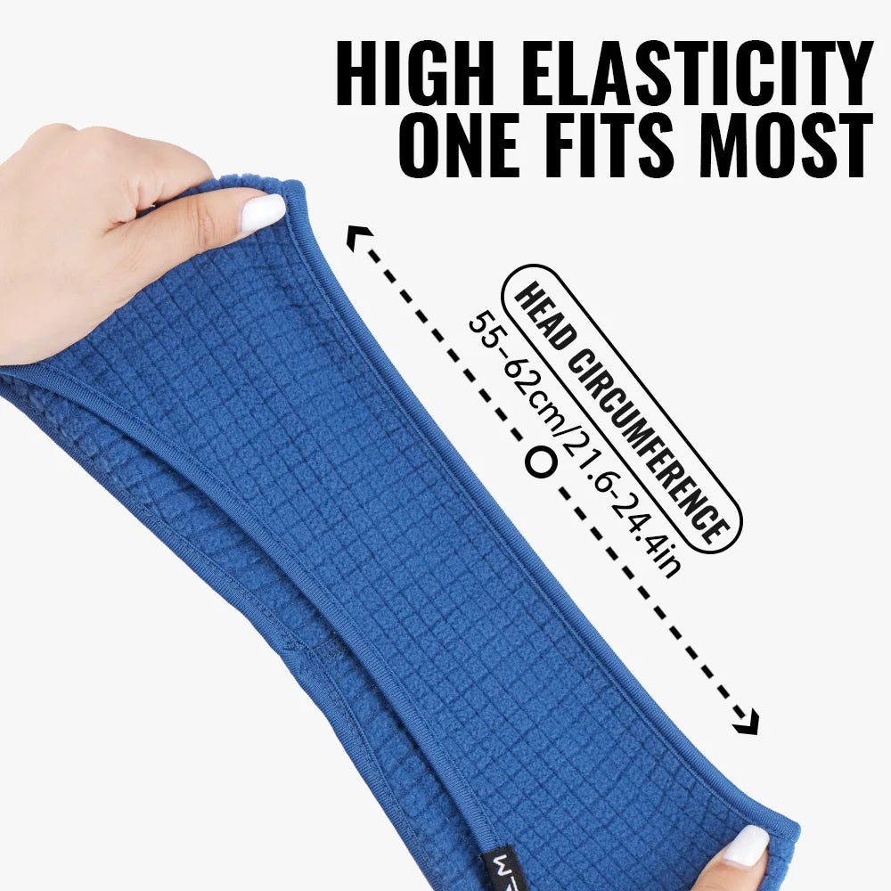 WRELS Fleece Thermal Ear Warmer Headband | Running, Cycling & Hiking