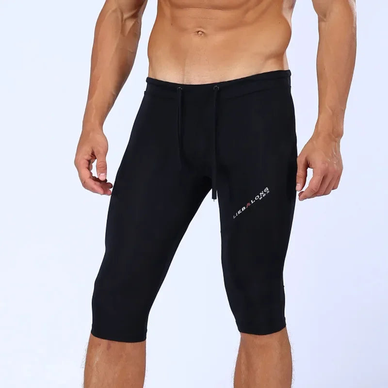 Men's Long Boxer Shorts – Quick-Dry Breathable Elastic Sports Underwear for Running, Yoga & Training | RUNGEAR