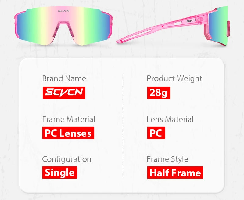 Sunglasses Gear Accessories: SCVCN UV400 Unisex Sunglasses Outdoor Sports Eyewear / Rungear