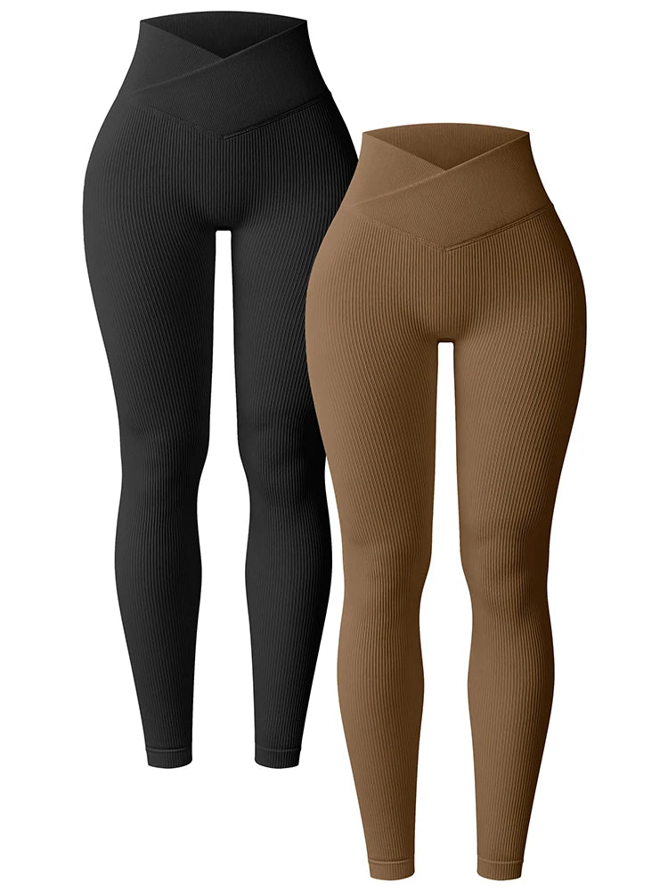 Women's Activewear Apparel: V Waist, Buttock Lifting, Fitness Workout Leggings / Rungear