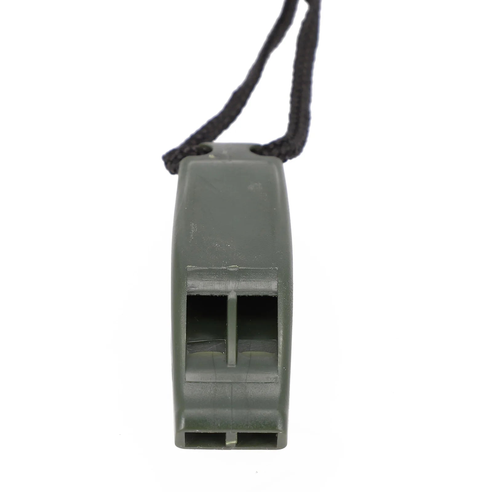 Dual-Frequency Safety Whistle – Pealess, Loud, Waterproof-Ready | Scuba Diving, Kayaking & Emergency Safety | Orange & Black