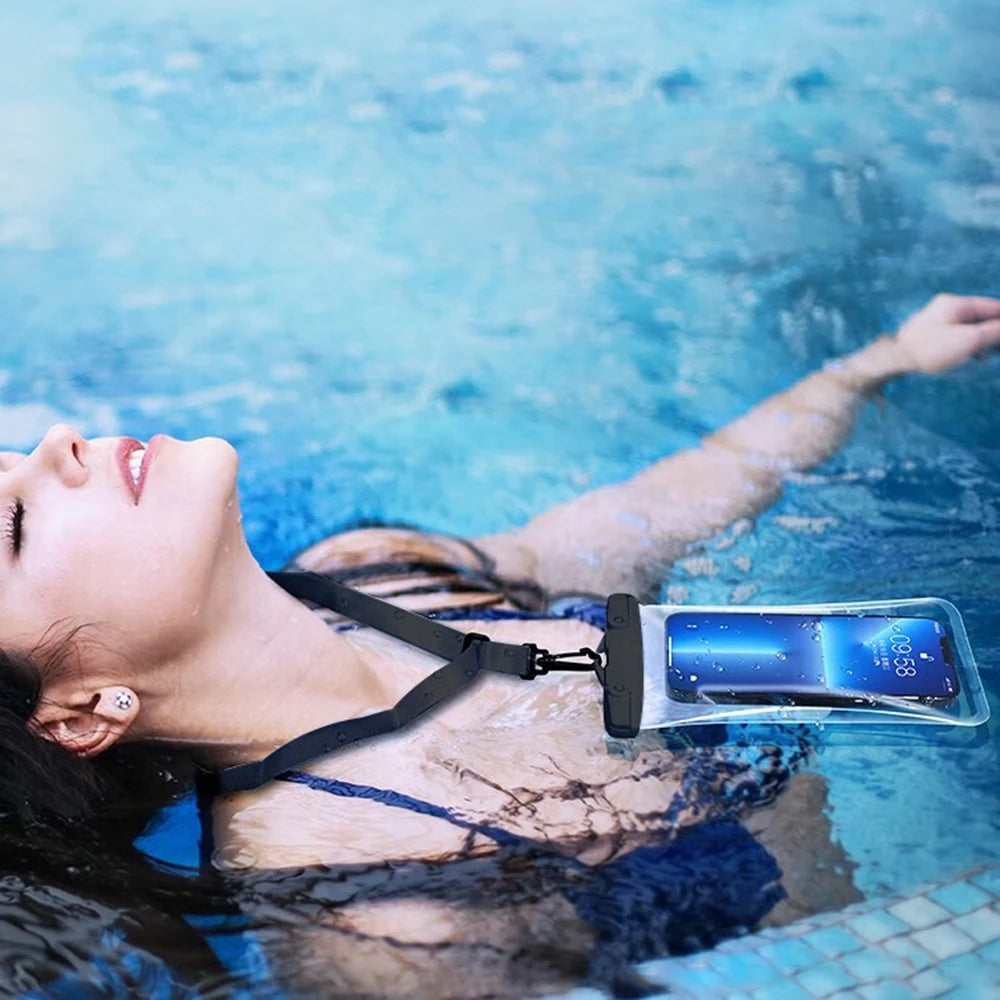 Waterproof Phone Pouch with Lanyard | Universal Case for iPhone & Smartphones | RUNGEAR