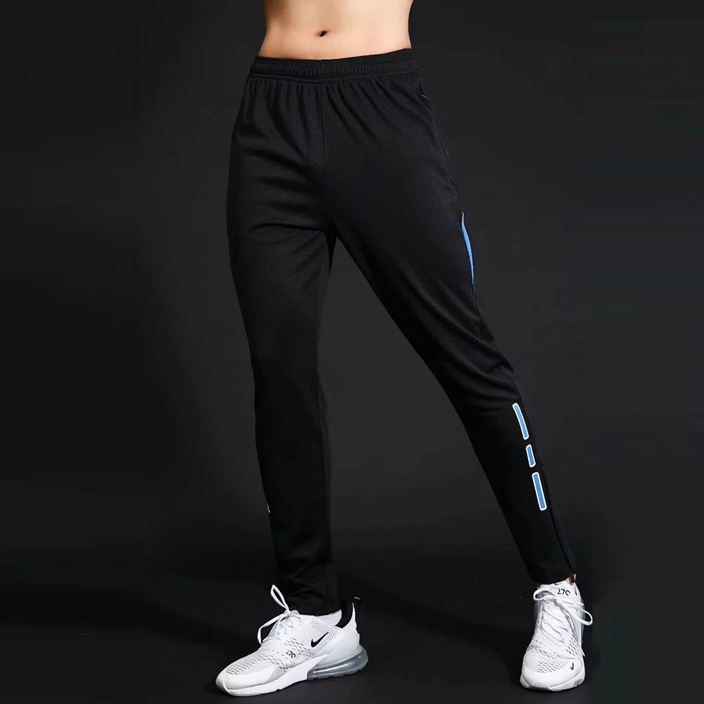 Men's Quick-Dry Running Trackpants – Slim Fit, Elastic Waist | Gym & Training