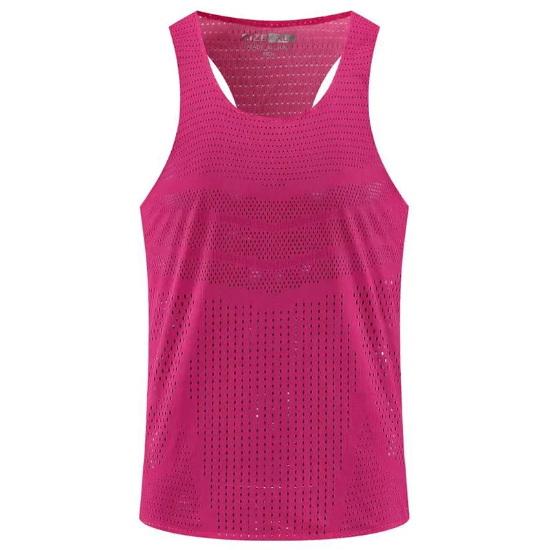 Ultra Light Moisture Wicking Performance Marathon Racing Sports Fitness Tops For Men And Women