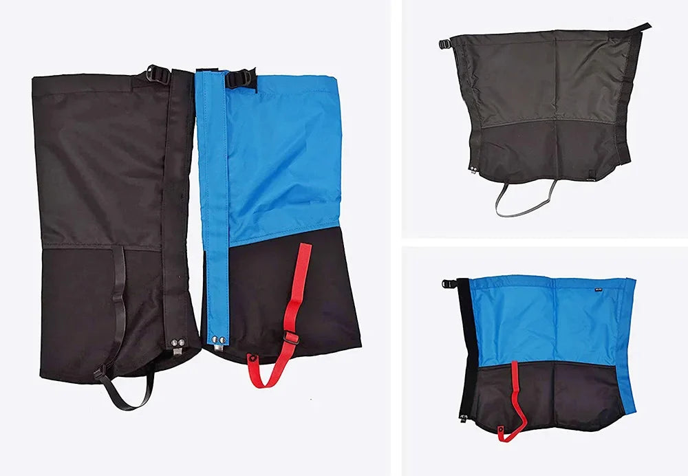Waterproof Knee-High Leg Gaiters | Hiking, Snow & Trail Boot Covers