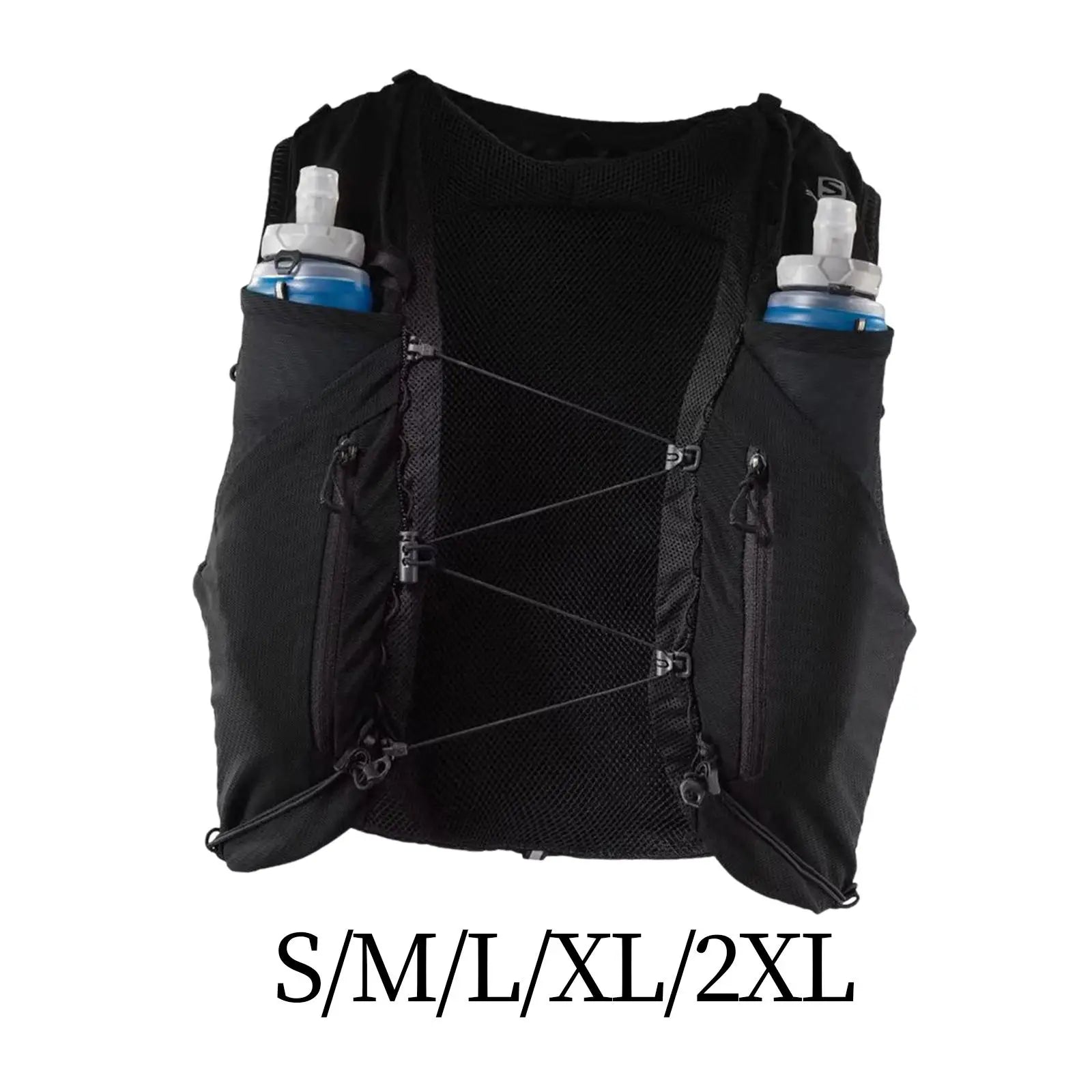 Hydration Running Gear: Lightweight Sports Water Hydration Vest 12L Capacity Sport Bag / Rungear