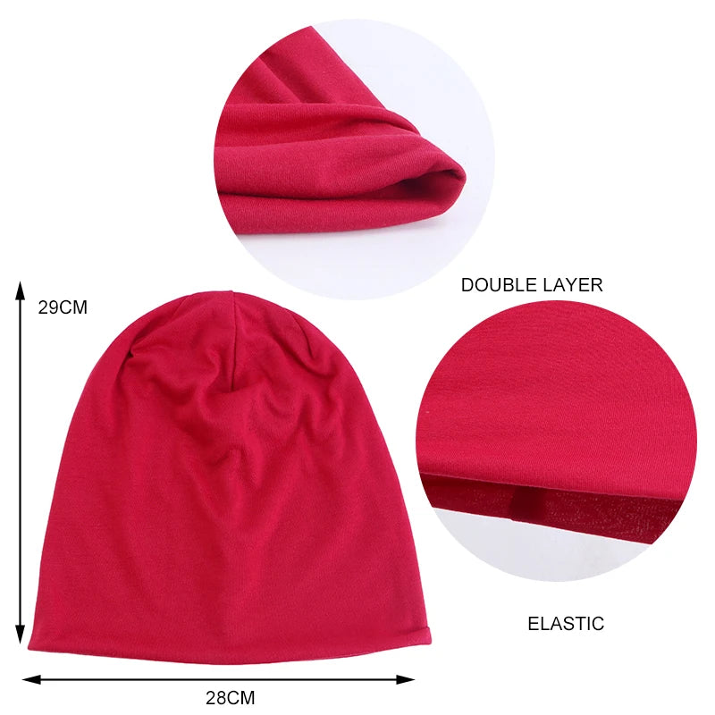 Running Hat Gear: Unisex, Autumn, Winter, Elastic Beanie Hat for Outdoor Sports / Rungear