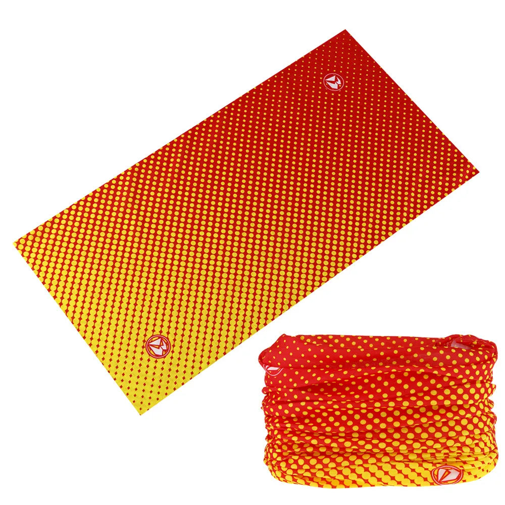 Versatile Seamless Buff for Men & Women – Gradient Bandana, Mask, Running Headband, Face Shield