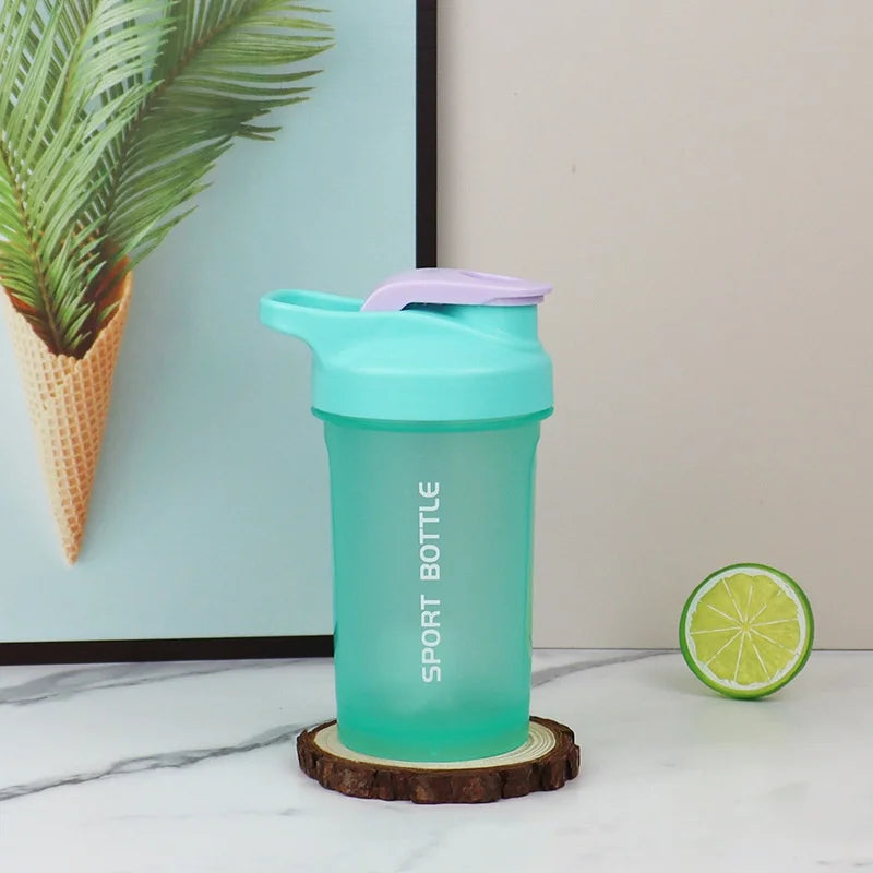 300ml Leakproof Sports Shaker Bottle – Compact Portable Protein Shake & Mixing Cup for Gym, Running & Outdoor Fitness | RUNGEAR